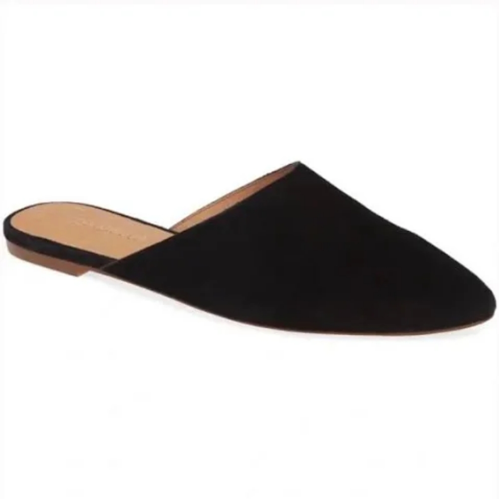Madewell Black Suede Remi Mule